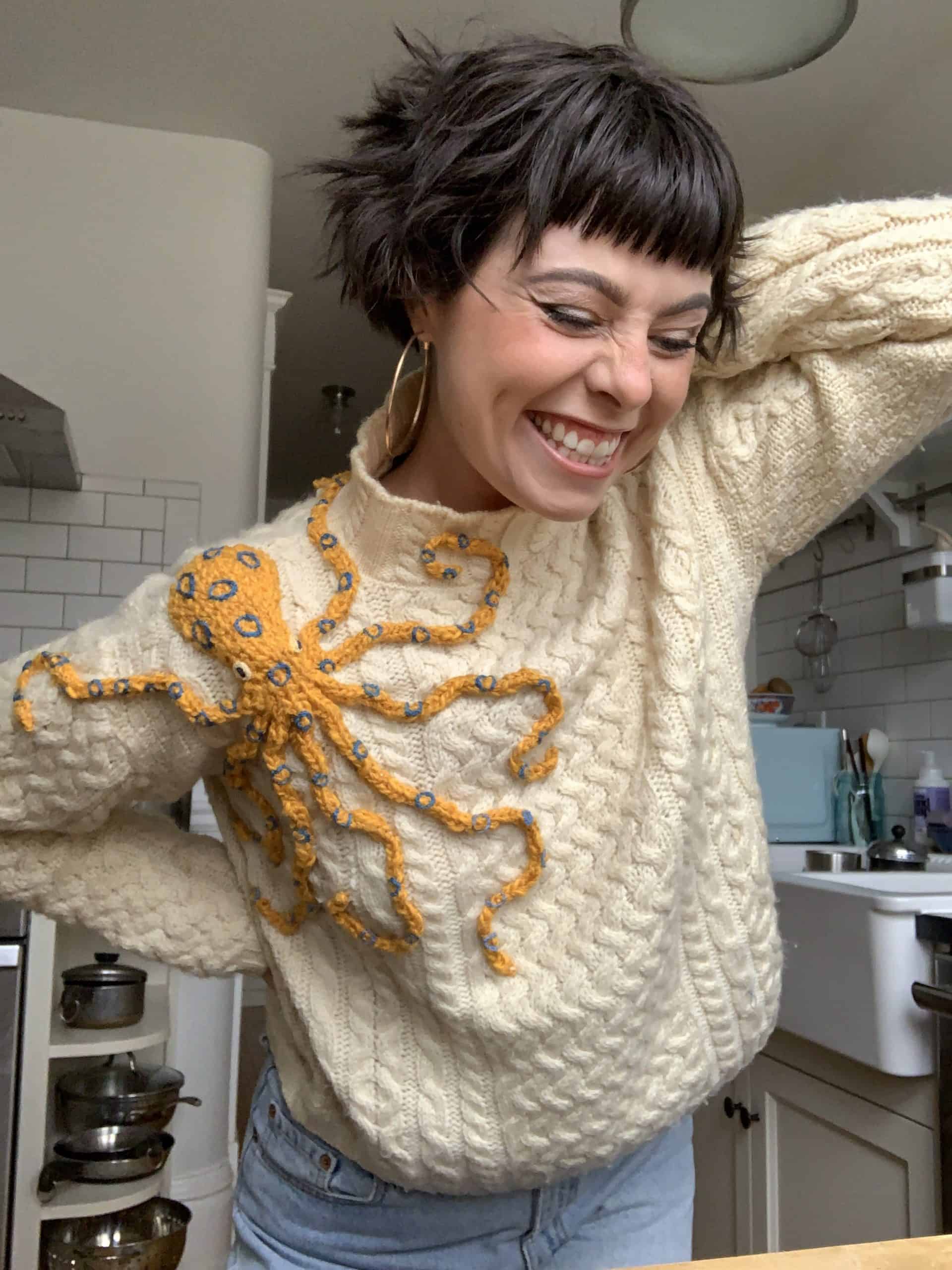 Octopus Sweater: The Perfect Hand-Stitched Addition - OctoNation - The ...